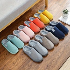 Women's Soft-sole Warm Slippers, Indoor Soft Fleece Shoes, Women's Footwear