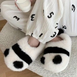 1pair Boys And Girls Cartoon Bear Cold-proof And Warm Baby Five-finger Knitted Gloves For Autumn And Winter