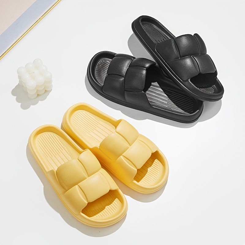 slippers eva material indoor and outdoor bathroom anti skid soft bottom silent quick drying slippers details 7